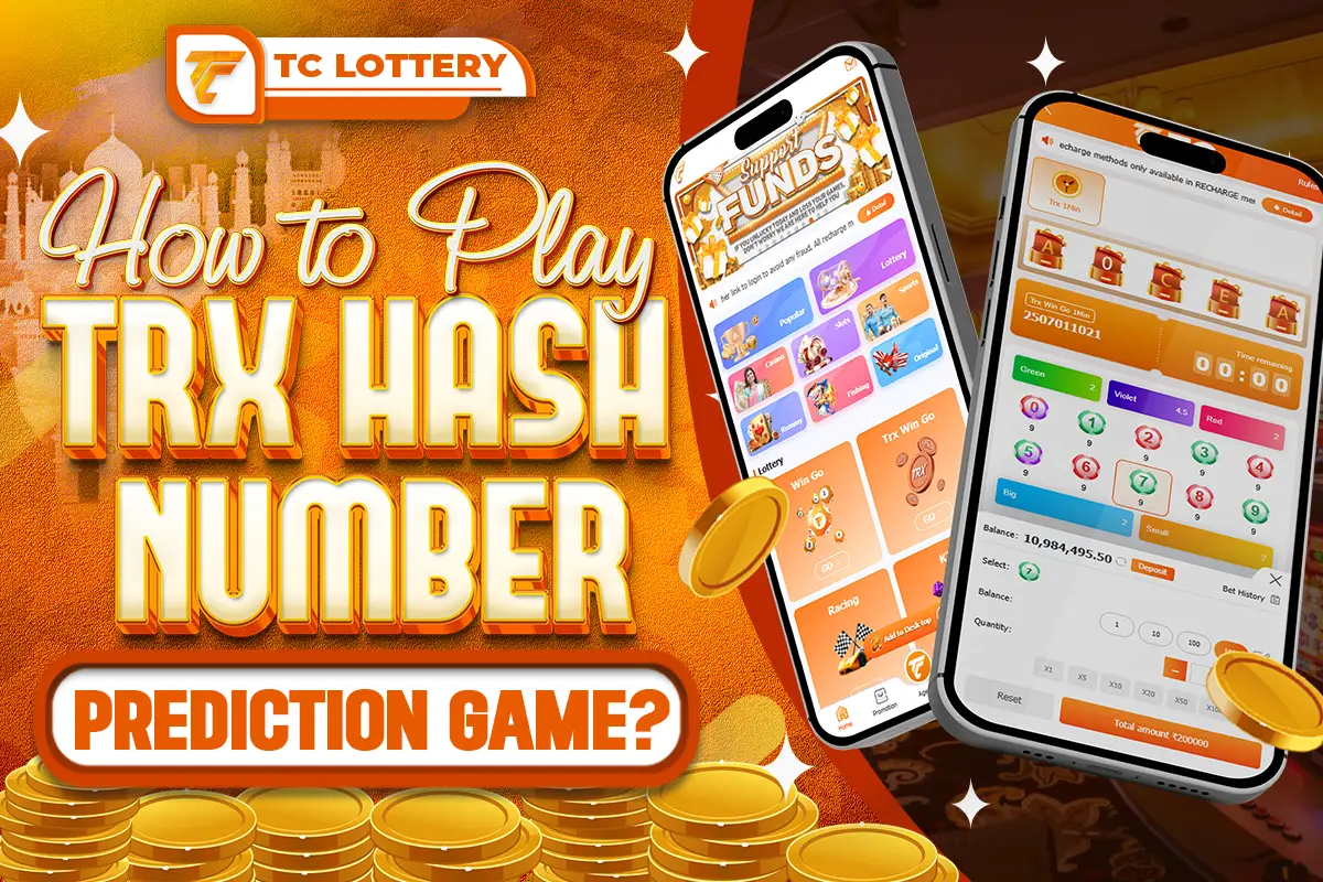 how to play trx hash number prediction game